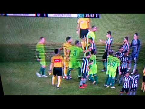 BOTAFOGO X JUVENTUDE : CLIMA ESQUENTA E DUAS EXPULSÕES