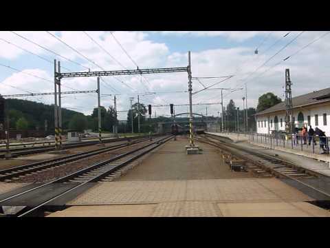 RJ 162.120 - Průjezd vlaku IC 1012 RegioJet - Zábřeh na Moravě, 25.5.2013