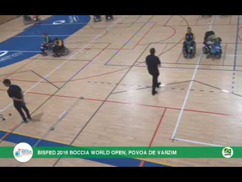 BRASIL no BISFED 2016 BOCCIA WORLD OPEN - POVOA DE VARZIM