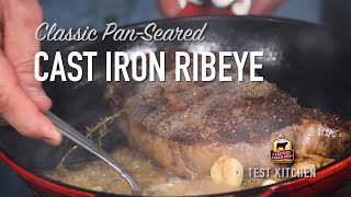 Make a Classic Pan-Seared Ribeye Steak Recipe