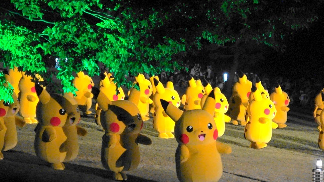 派手に転ぶピカチュウが！見つけられるかな！？☆彡みなとみらいの森×ピカチュウ～ピカチュウ大量発生チュウ！2019