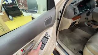 GX470 - Toyota / Lexus Window Program/ Relearn . Bad switch diagnosis
