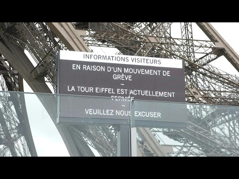 Paris Eiffel Tower closed due to strike | AFP