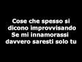 L'ultima Notte Al Mondo - Tiziano Ferro Lyrics ...