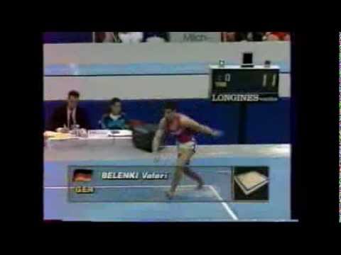 Valeri BELENKI (GER) floor - 1994 Dortmund worlds