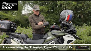 Dream Adventure Bike ? 🤔 Triumph Tiger 1200 Rally Pro | Accessorise for Touring | Summer Gear