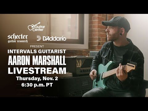 Aaron Marshall (Intervals) Live From Guitar Center Hollywood