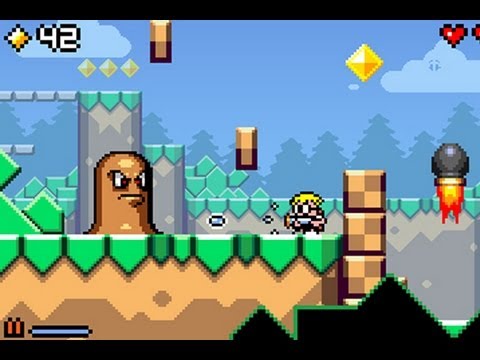 CGRundertow MUTANT MUDDS for Nintendo 3DS Video Game Review
