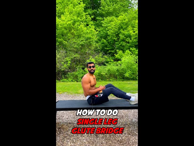 Single-Leg Glute Bridge video thumbnail