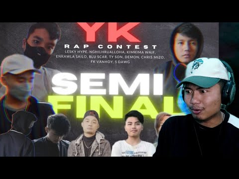 Lesky Hype, S Dawg, Chrisz Mizo, Enkawla Sailo, Blu Scar Etc ( YK Official Rap Contest ) || REACT Na