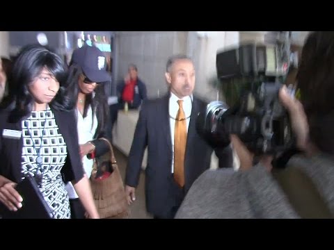 Naomi Campbell arriving at LAX Airport @NaomiCampbell