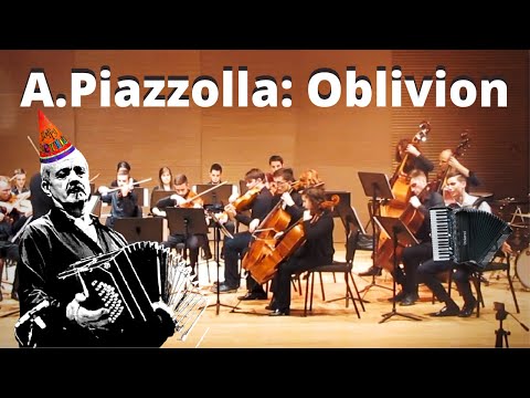 A.Piazzolla: Oblivion ⎮ ACCORDION with ORCHESTRA