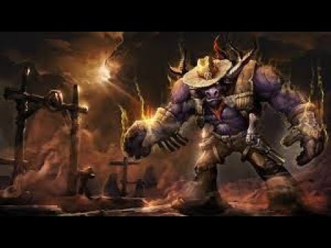 skin spotlight longhorn alistar #league of legends