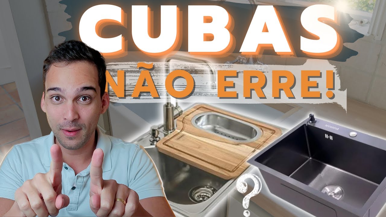 CUBA de COZINHA ou LAVANDERIA - como escolher?