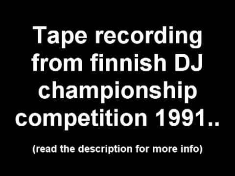 1991 Finnish DJ Championship set recording