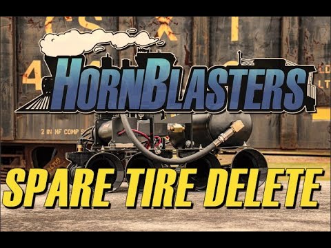 HornBlasters Spare Tire Delete Kit Install