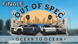 Ocean 2 Ocean In Electric Trucks! Rivian, Cybertruck, Lightning, & Silverado Race To The Finish Line