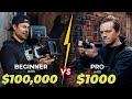 Beginner With 100 000 FILM Gear Vs PRO With 1000 Camera