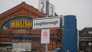 preview picture of video '(HD) Trains at loughborough Station | 12/02/15'