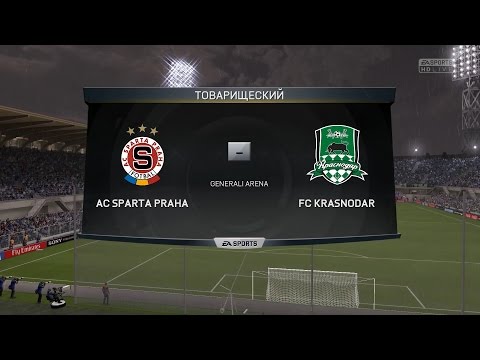 ЛЕ 2015-2016: Спарта Прага - Краснодар [Симулирование матча]