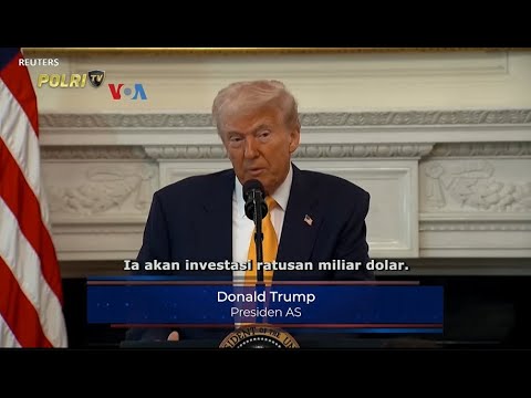 VOA - TRUMP LIPATGANDAKAN TARIF, APPLE ALIHKAN PRODUKSI DARI TIONGKOK