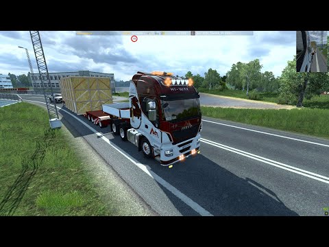 ETS2 1.43 MAP COMBO | Iveco Hi-Way Cursor11 v2.0 Sound | Holstebro (DK) - Bremerhaven (D) | 2K 1440p