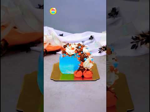 Cozy autumn pumpkin cake #shorts #pumpkin #cake