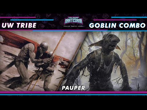 MTG PAUPER - UW Tribe vs Goblin Combo - LPMartesana