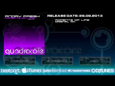 QC010 | Andry Fresh - Moments Of Life | 29.08.2013 [BEATPORT EXCLUSIVE]