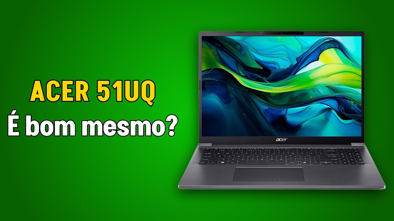 Miniatura da avaliação em vídeo de Notebook Acer Aspire A16-71MT-75Z5 Intel Core Ultra 7 16GB 512GB SSD 16 Polegadas