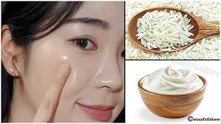 Japanese rice mask for Skin Whitening / A magic recipe to lighten the skin in a short time