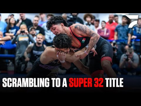 Moses Mendoza vs Israel Borge | 2025 Super 32 Final at 132 lbs