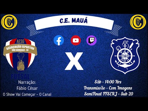 AESG x Olaria - Semifinal Sub20 do Cariocão da FFSERJ -  AO VIVO COM IMAGENS