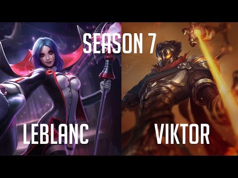 SKT T1 Faker LeBlanc vs Master Viktor