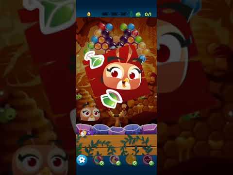 Angry birds pop bubble shooter level 121 3 STARS NO BOOSTER
