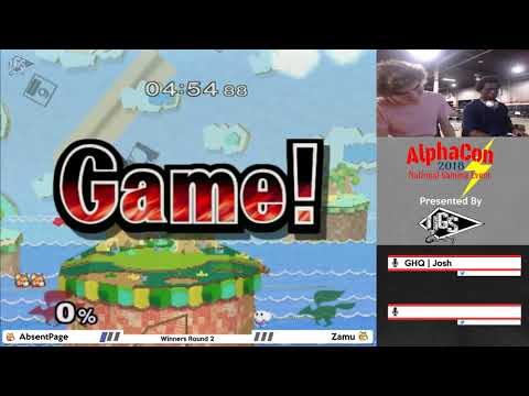 AbsentPage (Fox) vs Zamu (Fox) - Alphacon 2018 Winner's Round 2