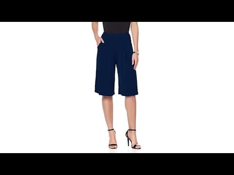 Slinky Brand WideLeg Bermuda Short