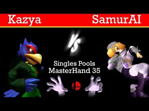 MasterHand 35 Pools - Kazya(Falco) vs. SamurAI(Sheik)