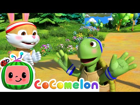 The Tortoise and the Hare! | CoComelon Furry Friends | Animals for Kids