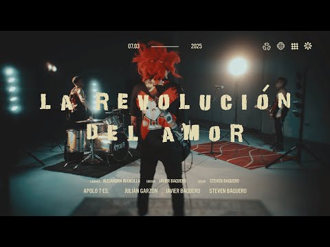 APOLO 7 - La Revolución del amor (official Video ) - Rock Colombia 2025