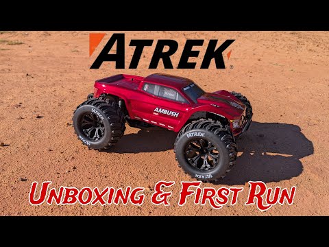 Atrek Ambush Pro 1/10 2WD ... Unboxing, Geschwindigkeitstest und erste Fahrt