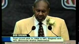 2004 Pro Football Hall of Fame - Bob Brown