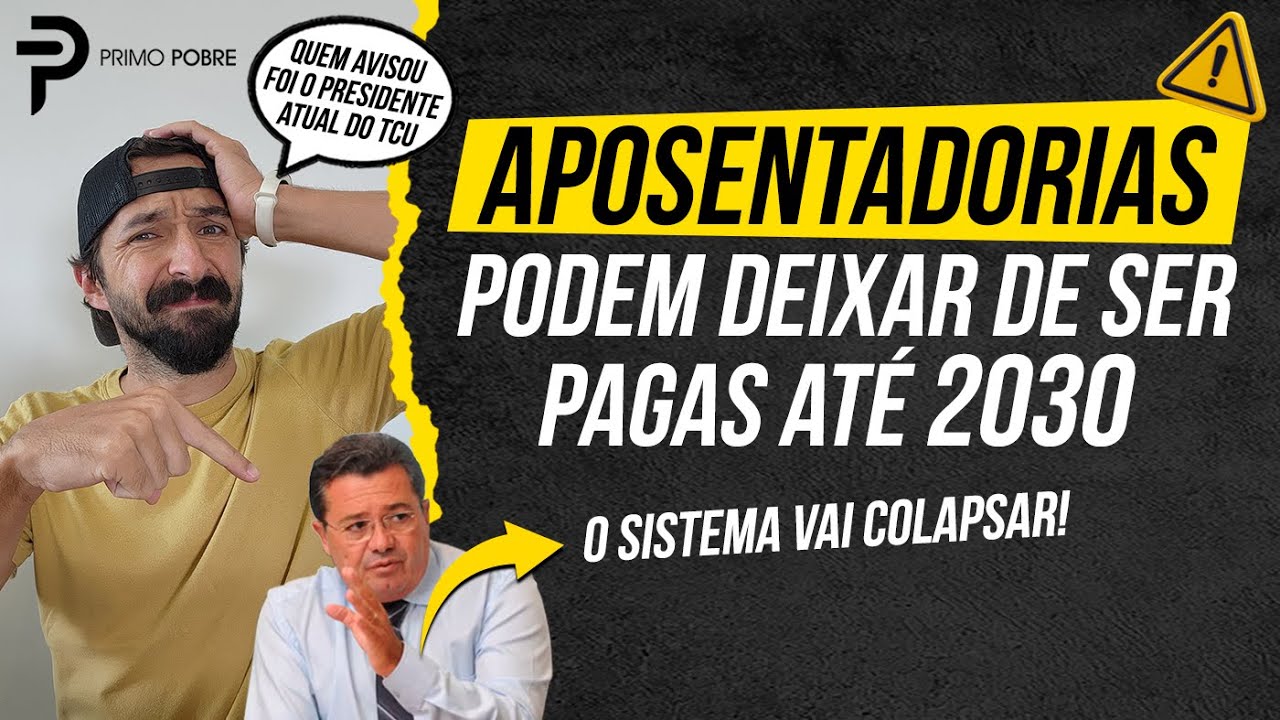APOSENTADORIAS podem DEIXAR DE SER PAGAS | ROMBO DO INSS e PREVIDÊNCIA