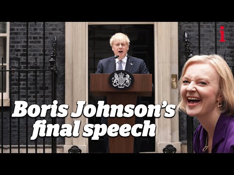 Boris Johnson's farewell speech in full before he resigns as PM and hands over to Liz Truss