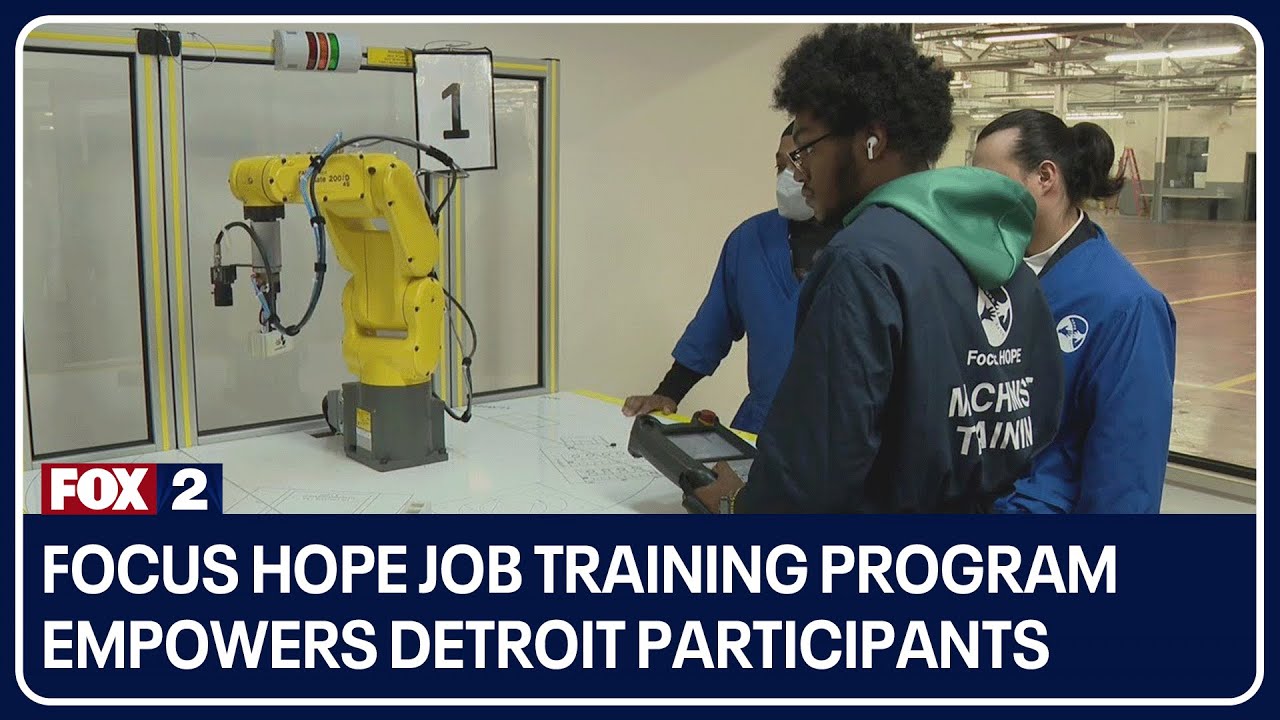Focus Hope job training program empowers Detroit participants with in-demand skills for workforce