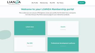 LIANZA tutorial: How to log your CPD activities in the LIANZA member portal