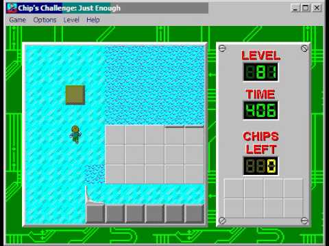 CCLP2 level 81 solution - 323 seconds