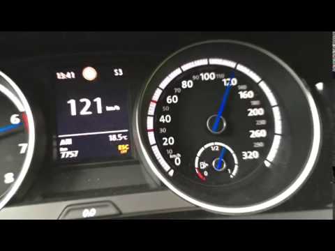 Golf VII R Kombi DSG 300 PS auf 367,5 PS mit Race Chip 0-180 km/h