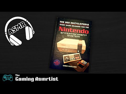 ASMR Flipthrough | Nostalgia NES Encyclopedia Whisper Ramble