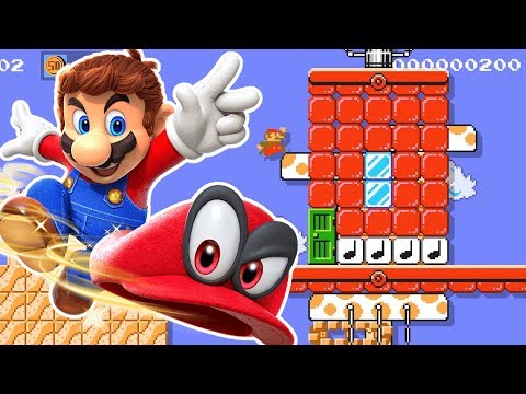 Super Mario Maker 2 🔧 Odyssey Sand Kingdom 🔧 jondansk